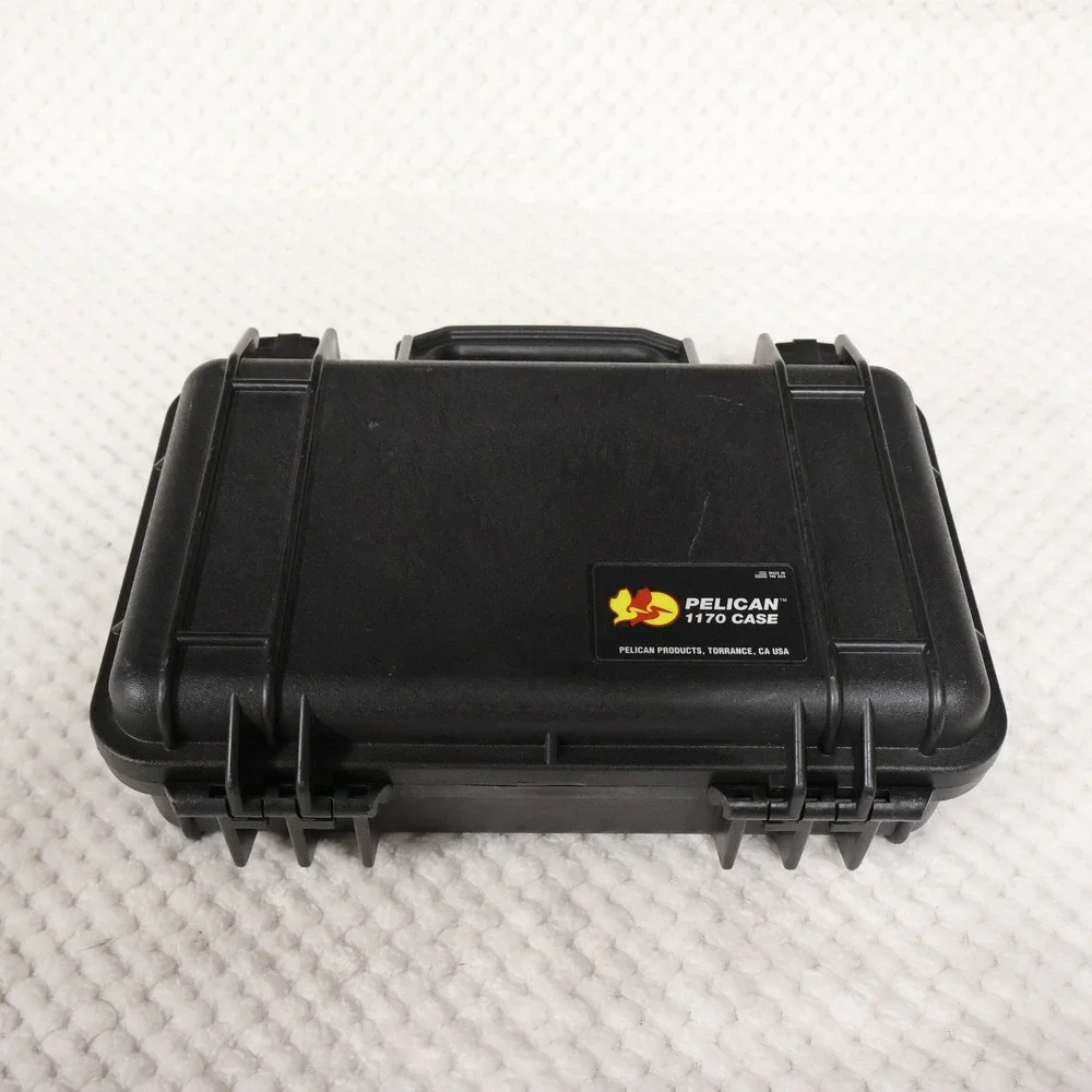 Pelican Unisex OS 1170 Protector Case Black Watertight Hard Shell Foam Insert